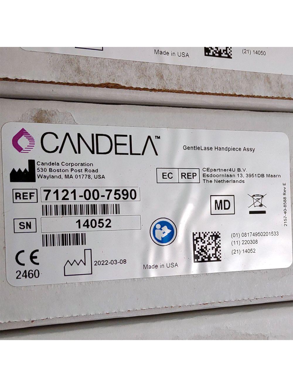 Candela GentleLase Plus Handpiece Assembly No Fiber Factory NEW 7121-00-7590 (14052sn) Candela