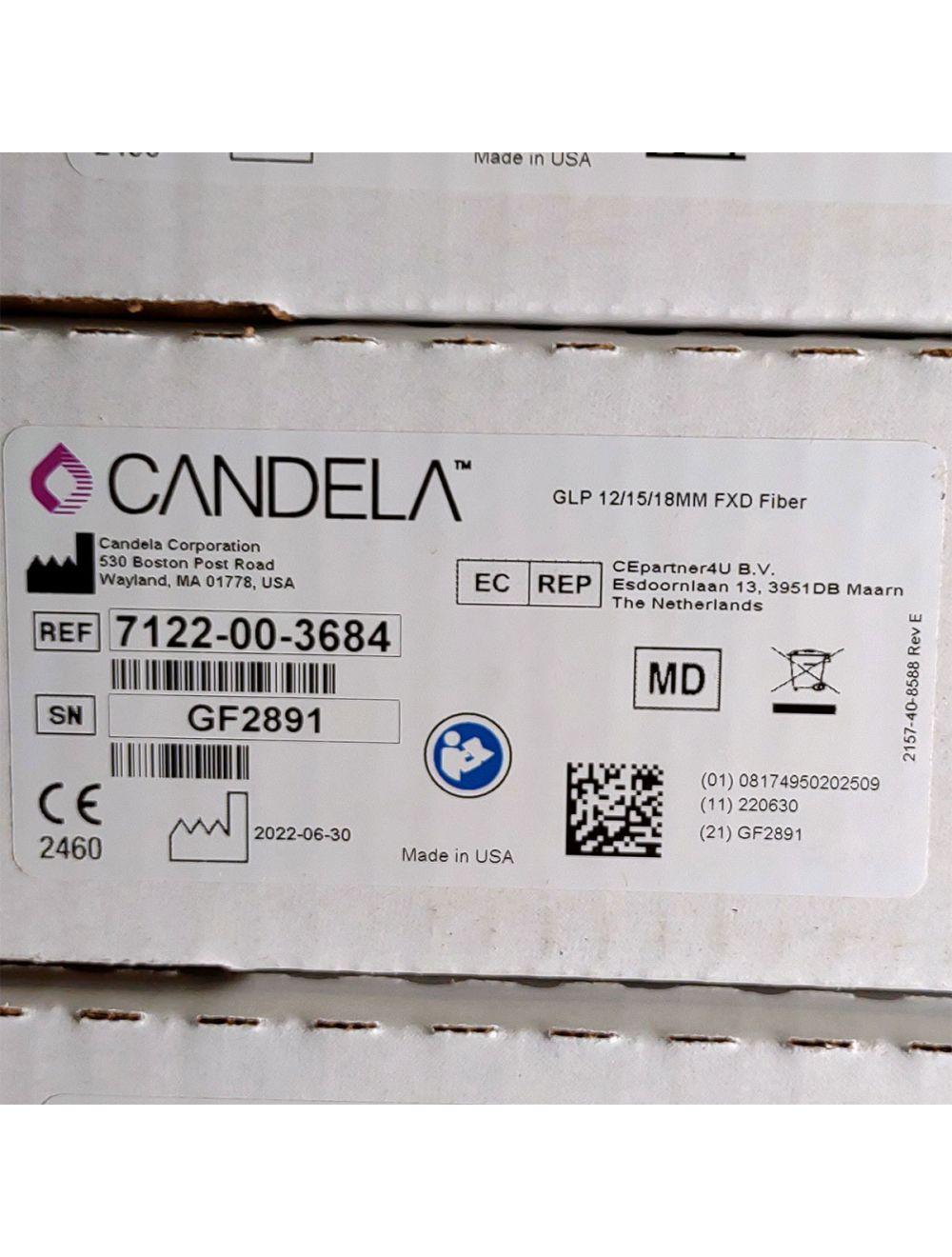 Candela GentleLase Plus Fiber Assembly 12/15/18mm Factory NEW 7122-00-3684 (GF2891) Candela