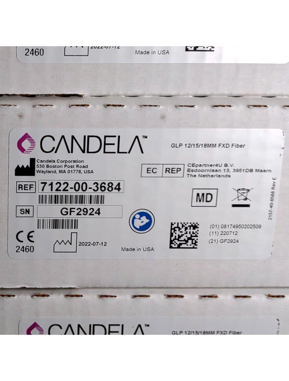 Candela GentleLase Plus Fiber Assembly 12/15/18mm Factory NEW 7122-00-3684 (GF2924)