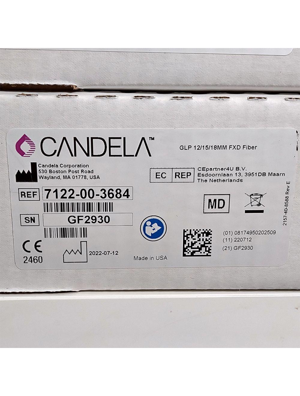Candela GentleLase Plus Fiber Assembly 12/15/18mm Factory NEW 7122-00-3684 (GF2930)