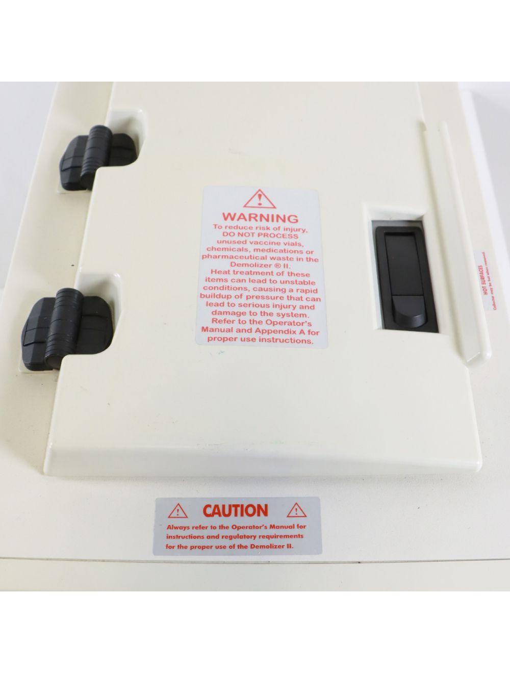 BioMedical Technology Solutions Demolizer II Biomedical Waste Management System Sol International Medical
