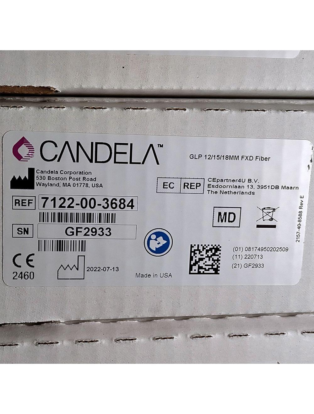Candela GentleLase Plus Fiber Assembly 12/15/18mm Factory NEW 7122-00-3684 (GF2933)
