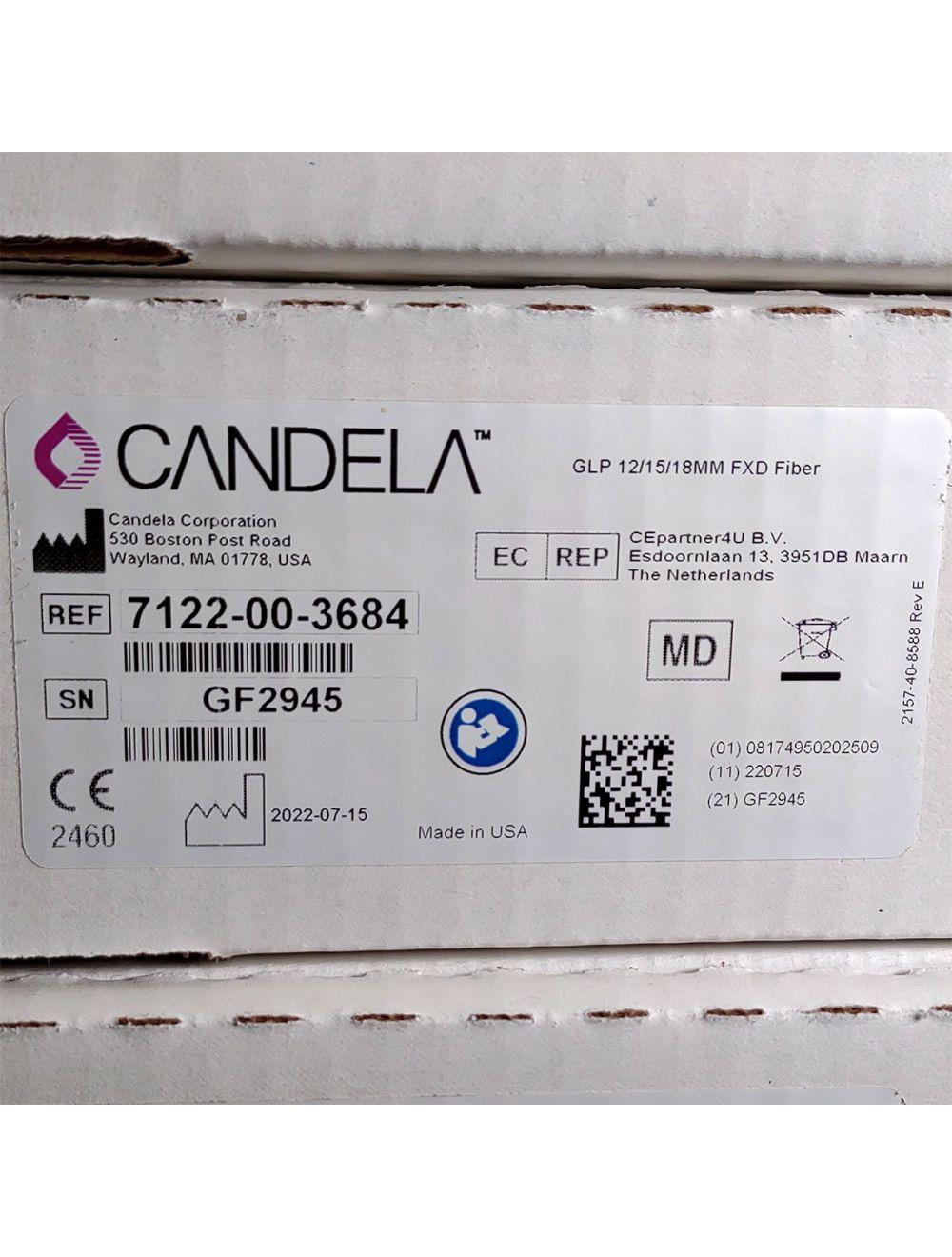 Candela GentleLase Plus Fiber Assembly 12/15/18mm Factory NEW 7122-00-3684 (GF2945)