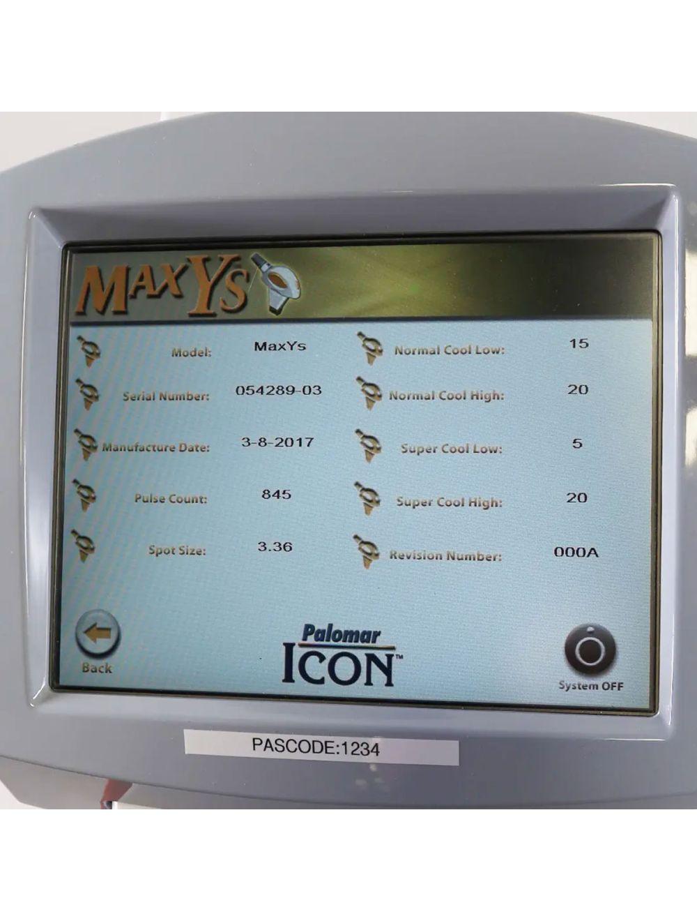 2017 Palomar ICON IPL / 雷射 MaxYs 手柄除毛 Max Ys 2520B-YS06