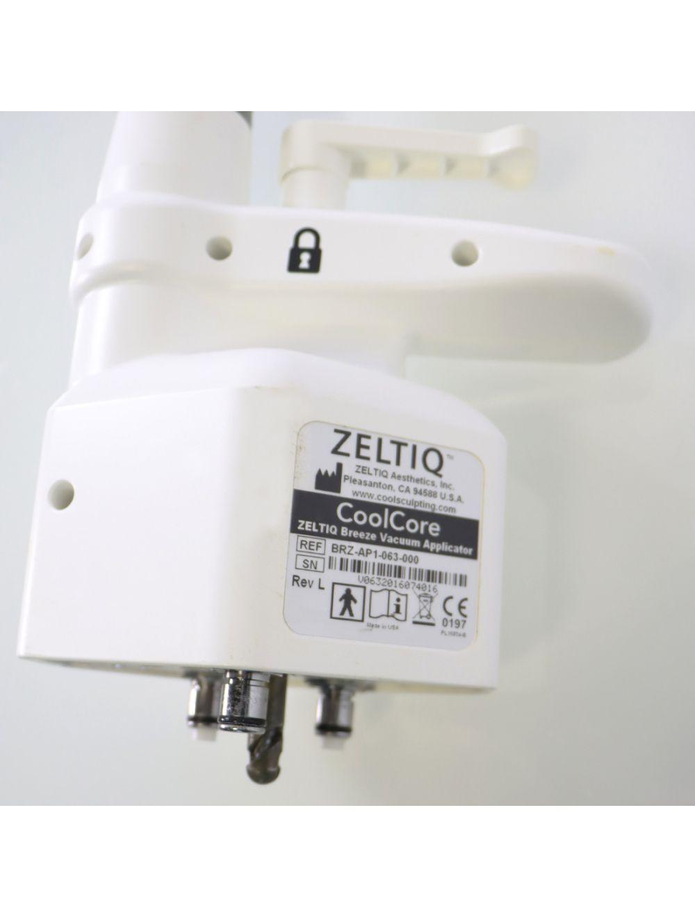 Zeltiq Breeze Vacuum Applicator CoolCore Handpiece BRZ-AP-063-000 Zeltiq