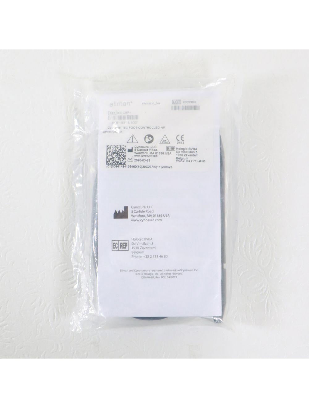 Cynosure Ellman Reusable Electrosurgical Foot Switch Handpiece IEC-XHP1 Cynosure