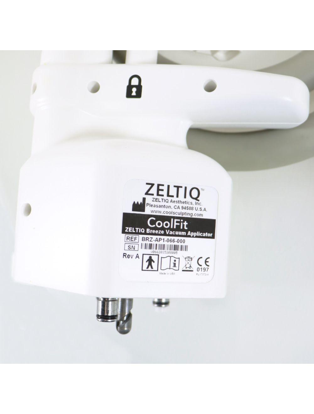 2016 Zeltiq CoolFit Breeze Vacuum Applicator Handpiece BRZ-AP1-066-000 Zeltiq