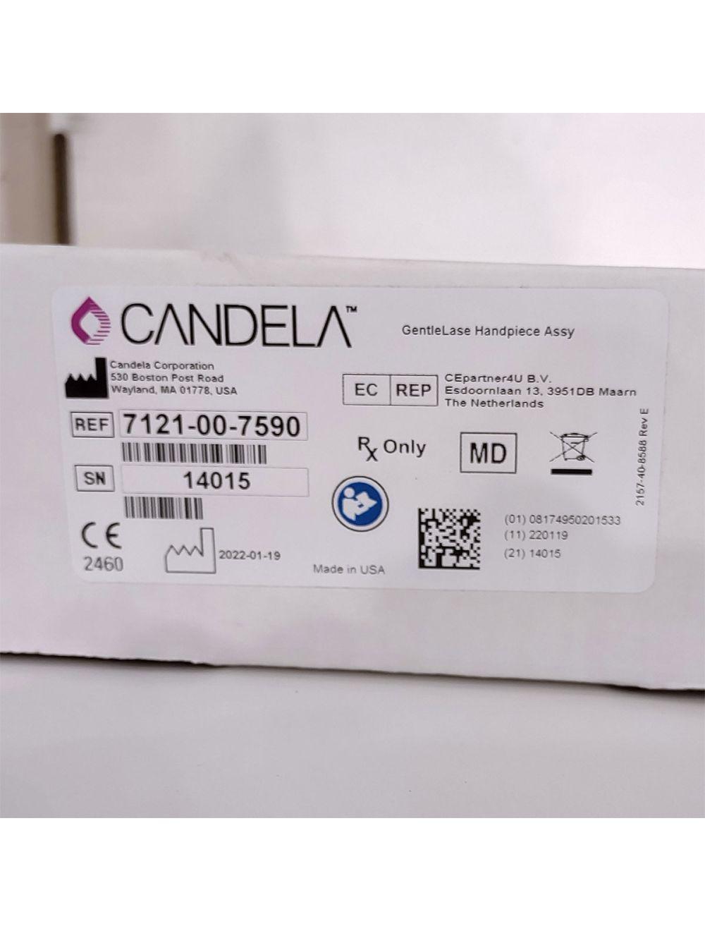 Candela GentleLase Plus Handpiece Assembly No Fiber Factory NEW 7121-00-7590 (14015)
