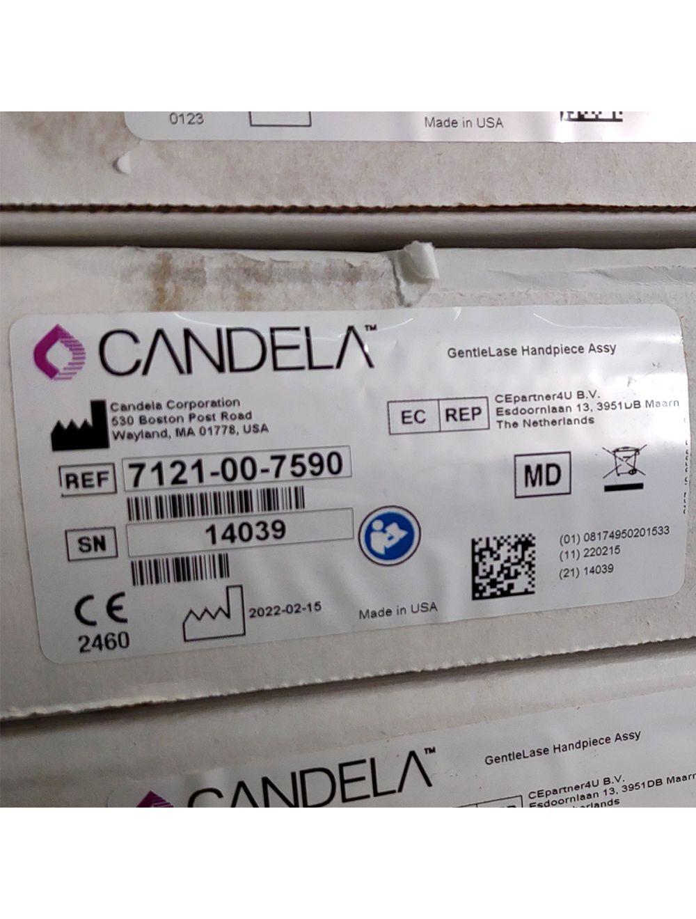 Candela GentleLase Plus Handpiece Assembly No Fiber Factory NEW 7121-00-7590 (14039sn)