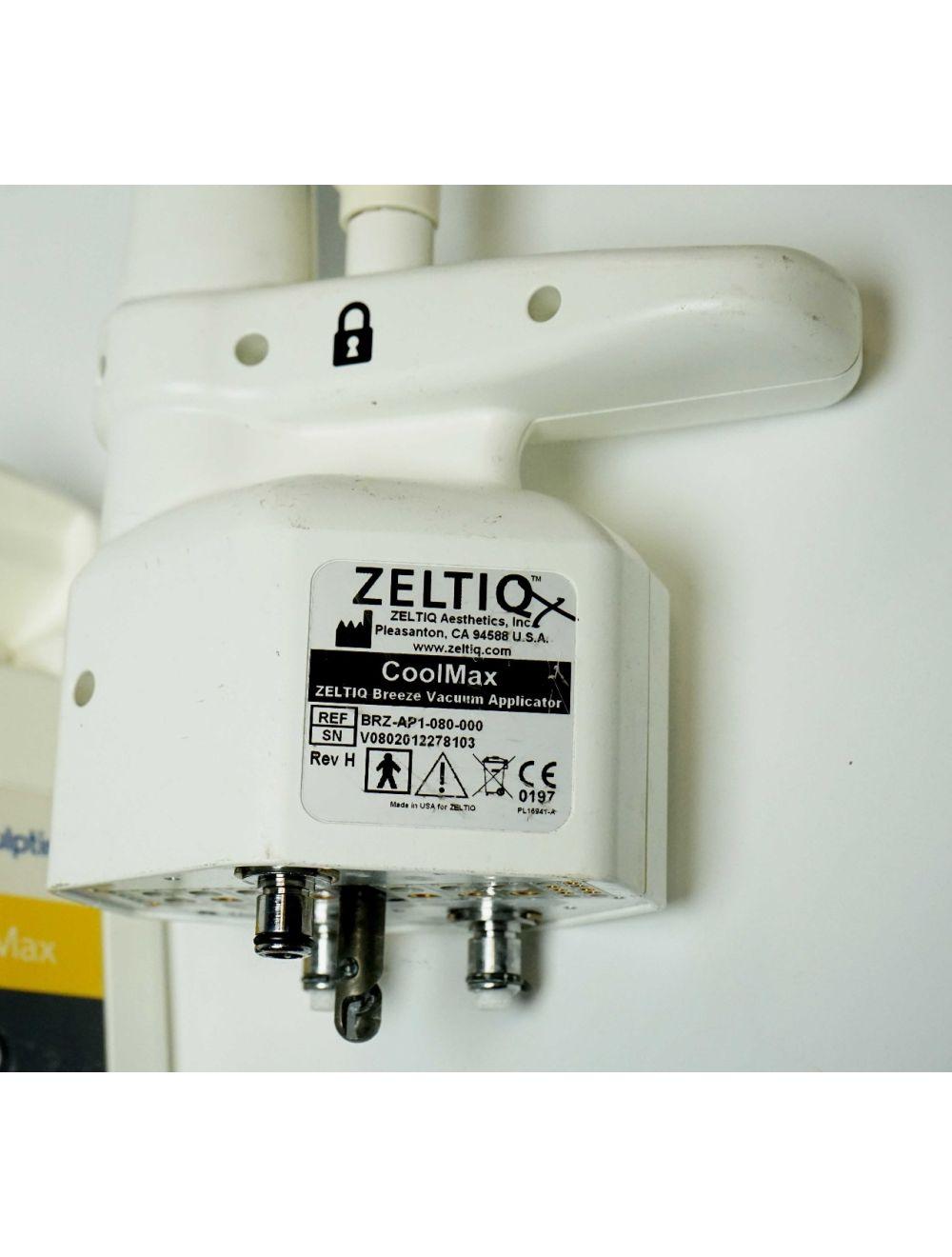 2012 Zeltiq CoolSculpting CoolMax Breeze Vacuum Applicator BRZ-AP1-080-000 Large