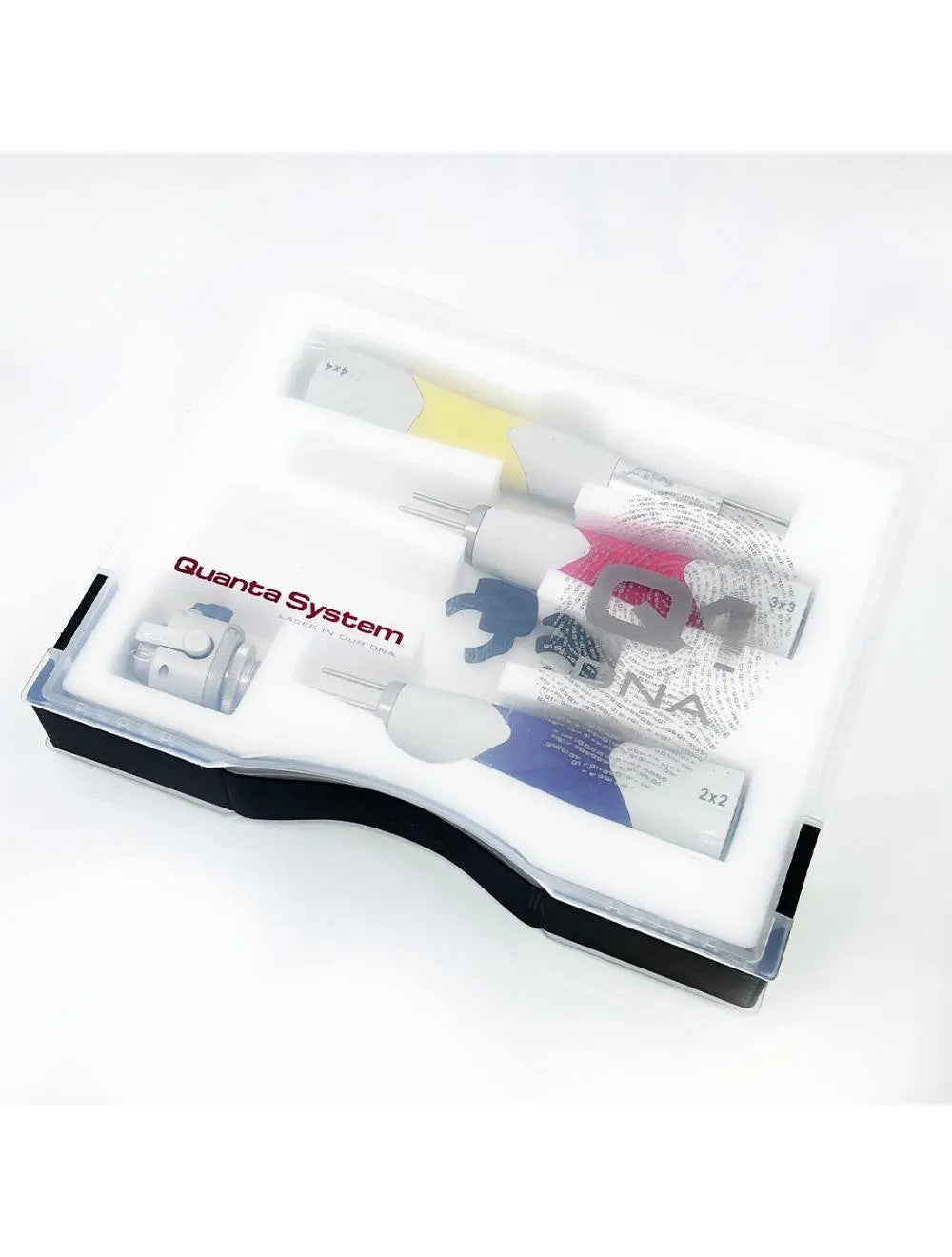 Quanta MDK 3 EX Q1 Q Switched Nd YAG Tattoo Removal Handpieces 2x2 3x3 4x4 Sol International Medical