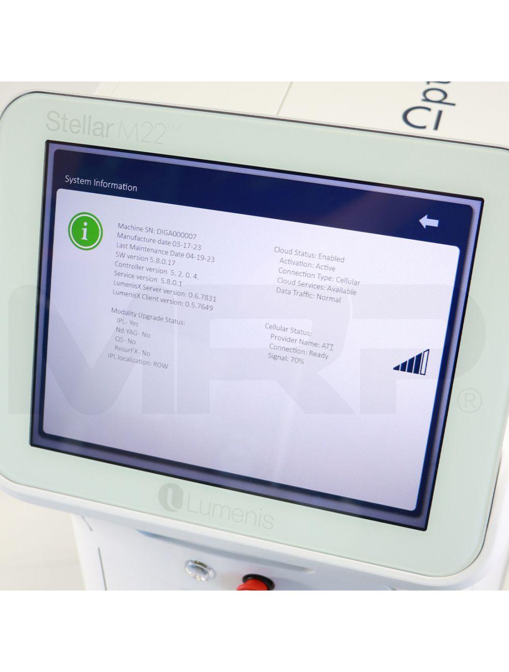 2023 Lumenis OptiLight Non-Invasive Pulse Technology Dry Eye Relief System Lumenis