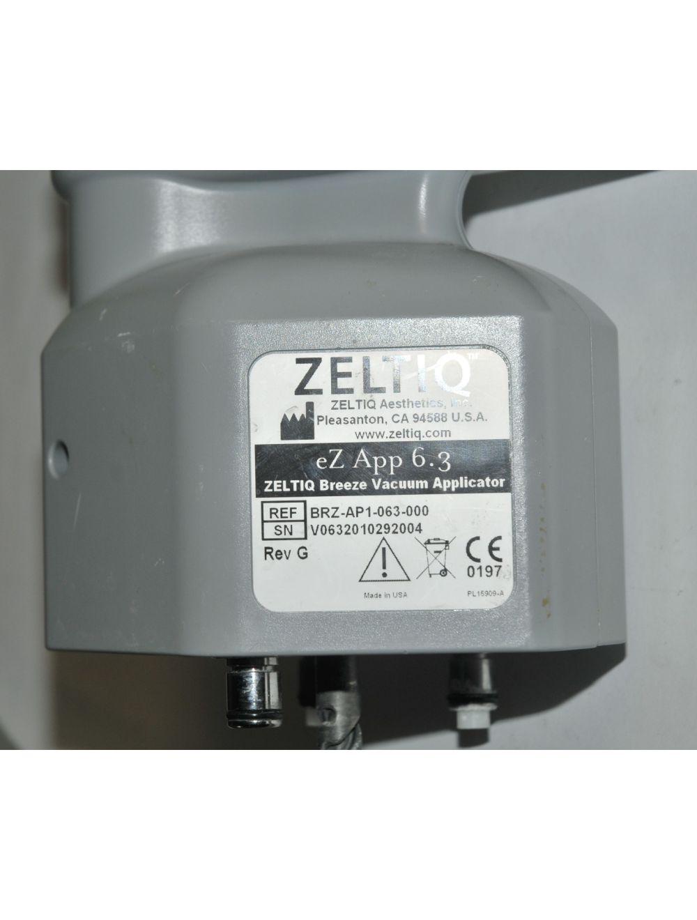 Zeltiq CoolSculpting eZ App 6.3 CoolCore Applicator BRZ-AP1-063-000 2010 HP Zeltiq