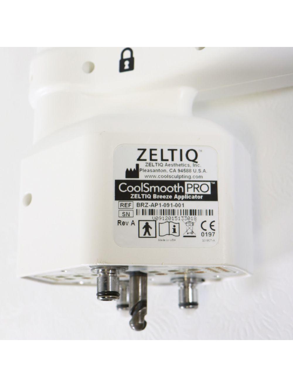 Zeltiq Breeze Surface Applicator CoolSmooth Pro Handpiece BRZ-AP1-091-001 Parts Zeltiq