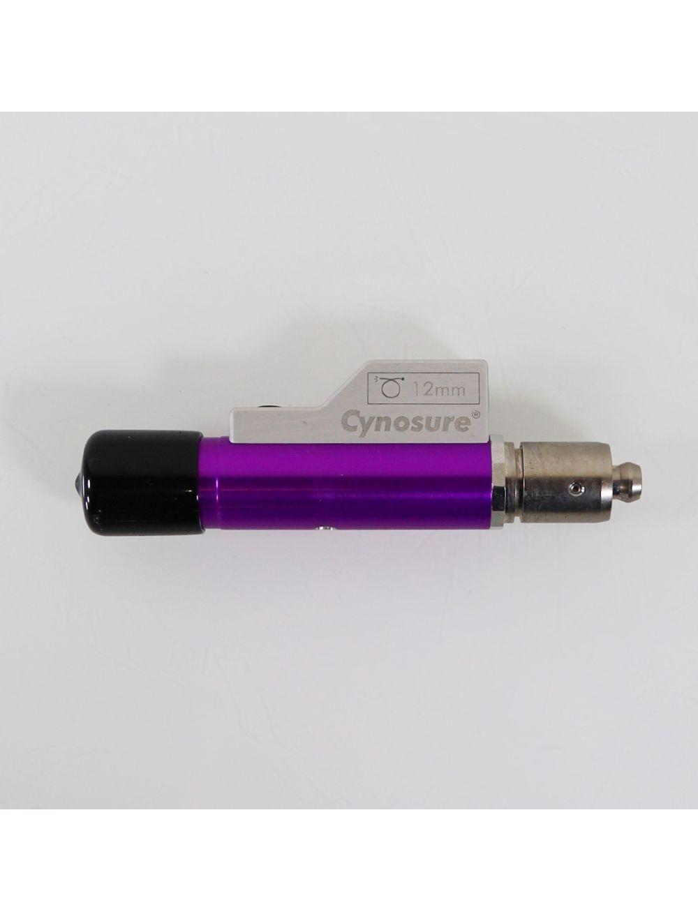 Cynosure Apogee Elite Laser Handpiece Optics 12mm Lens Cartridge Purple Part Cynosure