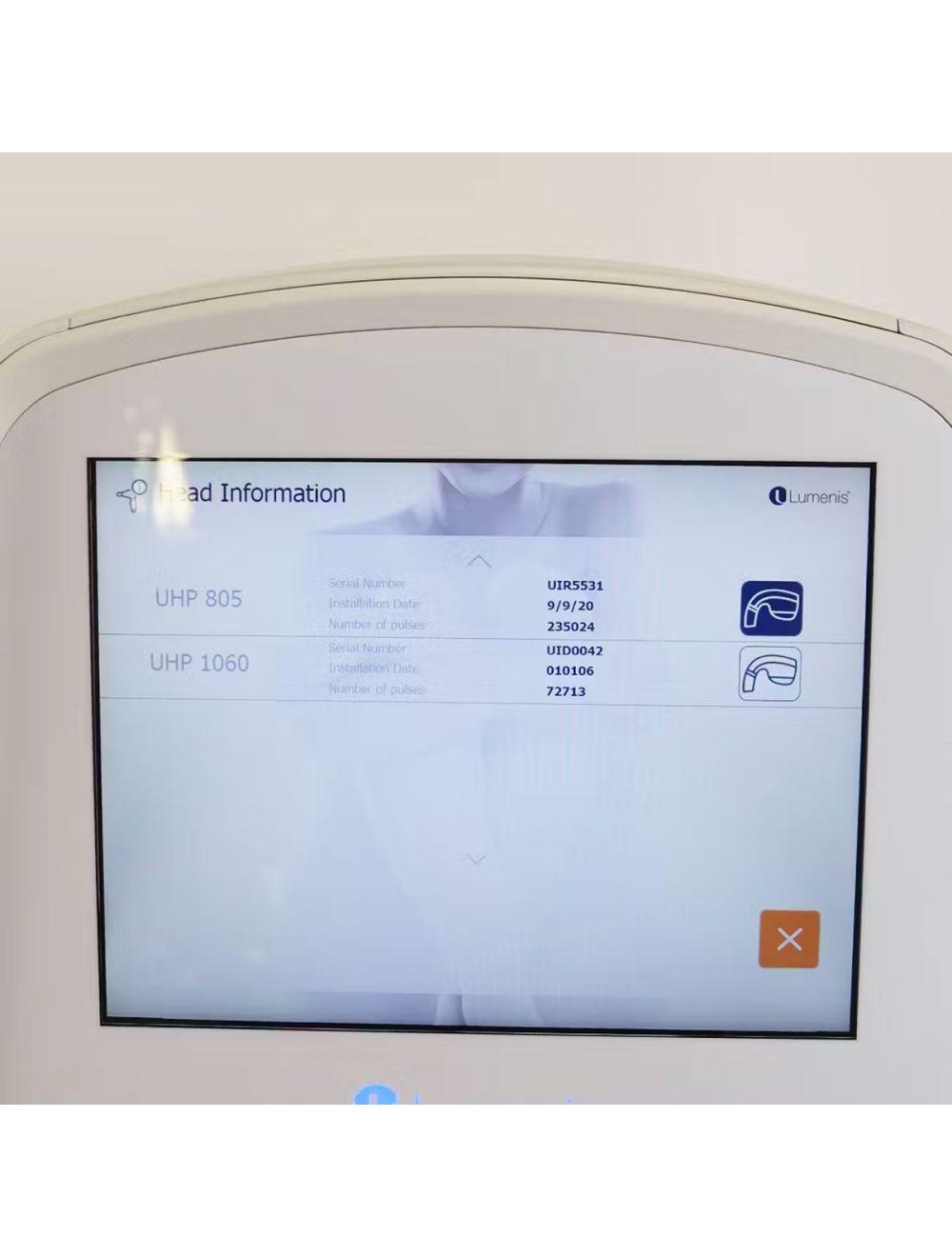 2018 Lumenis LightSheer Infinity UHP 805 高速手把 SA-10030700