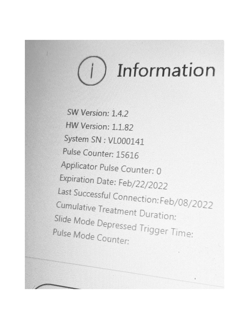 VenusConcept Venus Versa HR650 IPL Hair Removal HR650XL 10x30 Handpiece