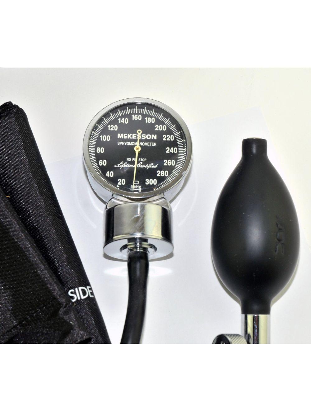 McKesson Sphygmomanometer Lifetime Certified Adult Sz Cuff Blood Pressure Tester