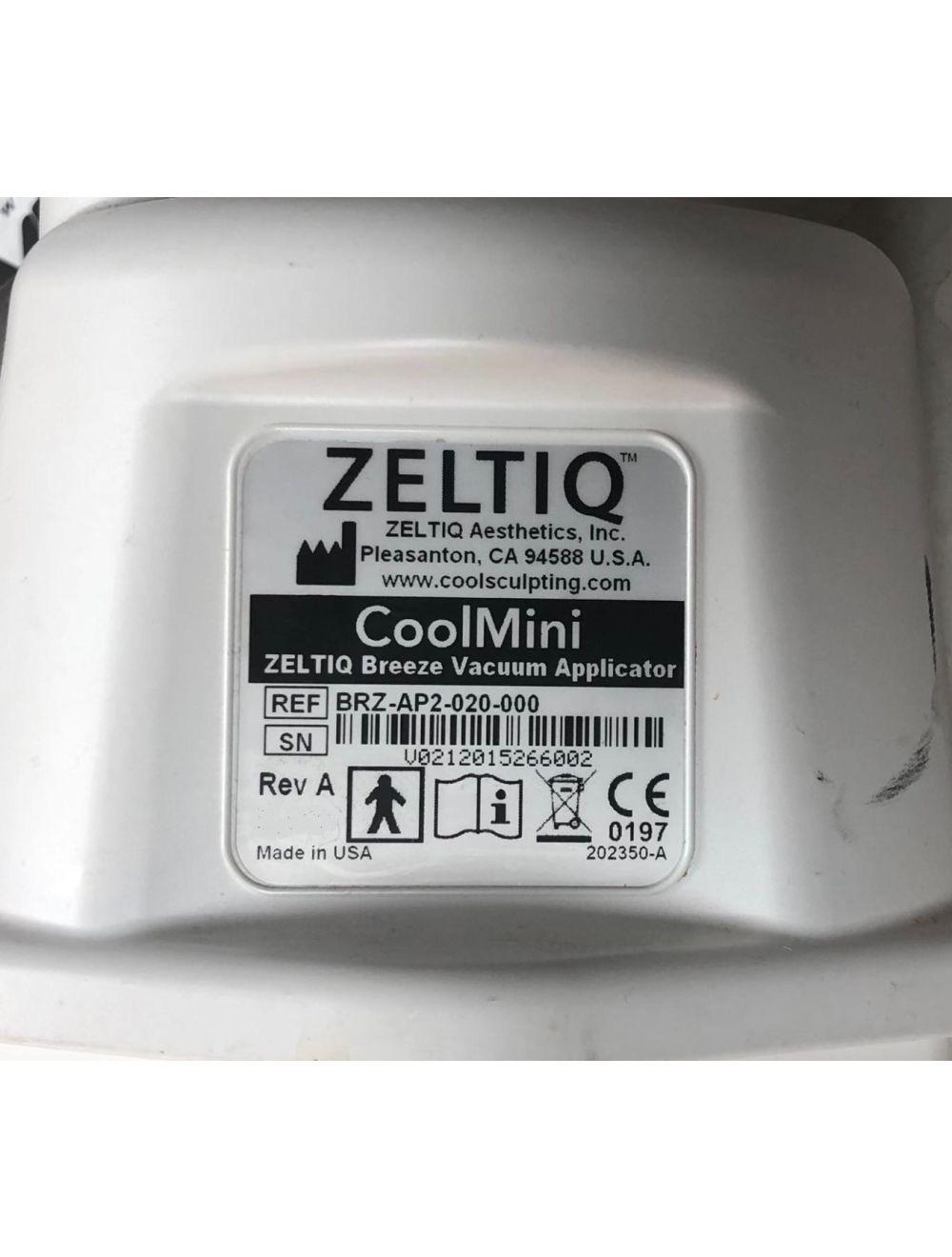 2015 Zeltiq CoolSculpting CoolMini Vacuum Applicator Handpiece BRZ-AP2-020-000