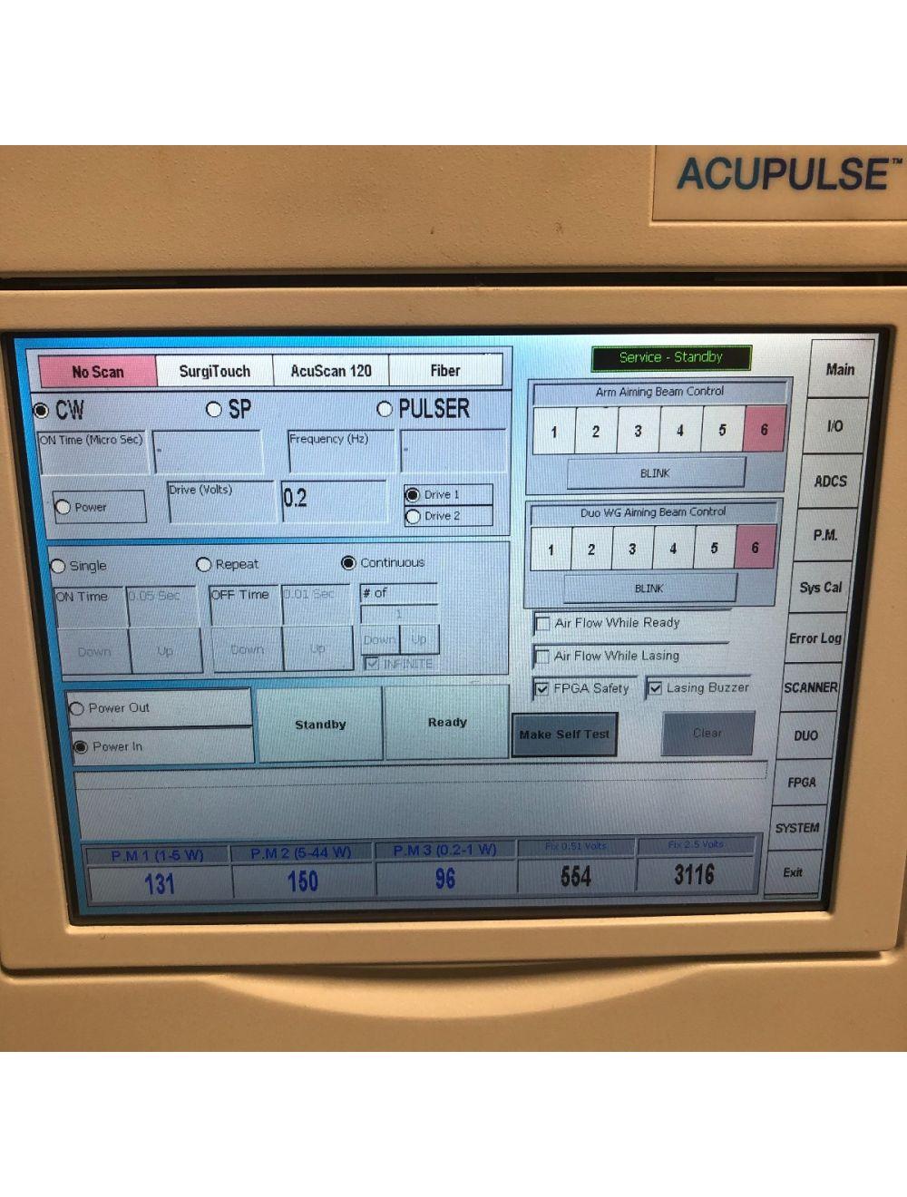 2017 ルミナス AcuPulse WG 40W CO2ファイバーレーザー AccuPulse Accu Pulse FiberLase