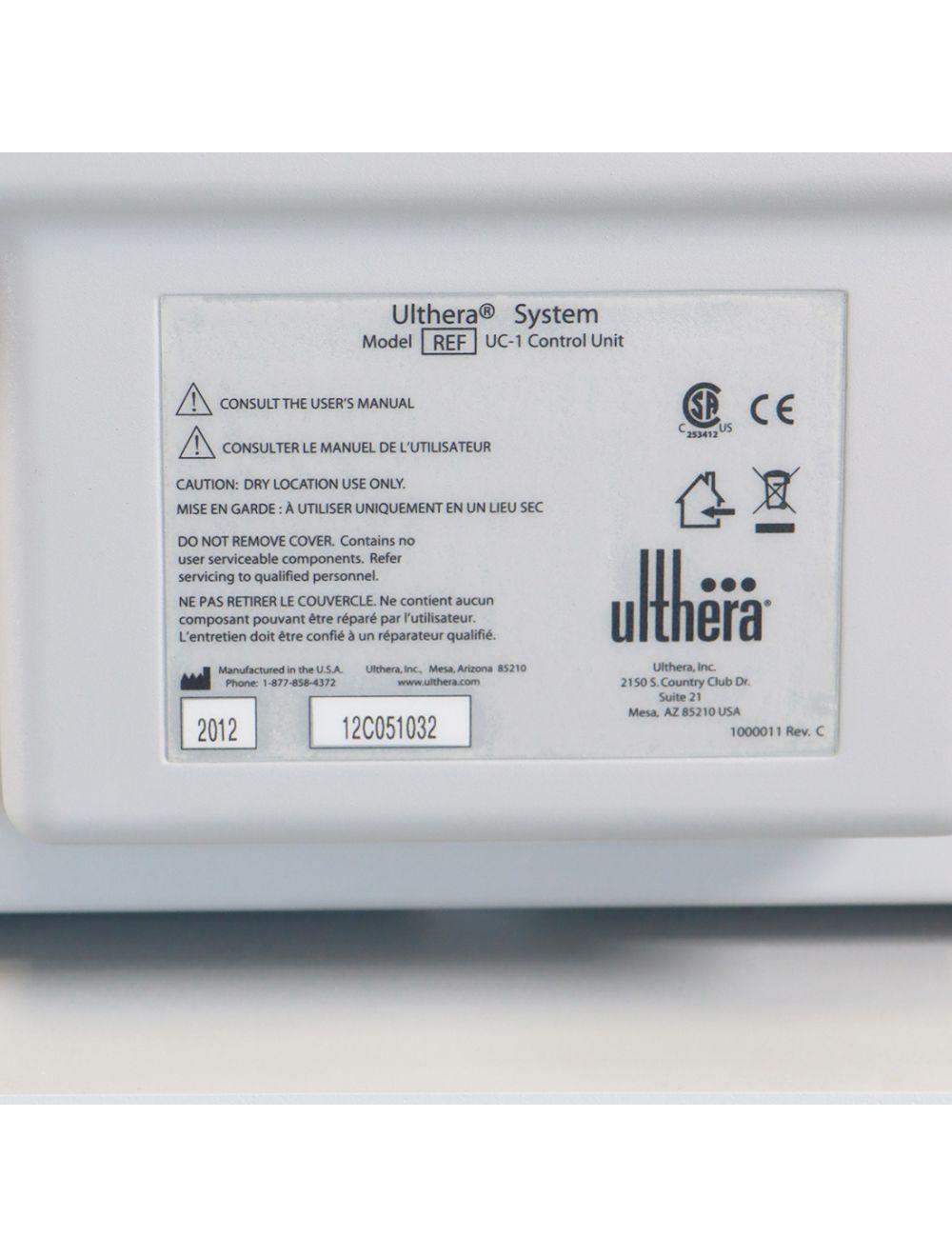 2012 Ulthera Ultherapy DEEPsee Ultrasound Skin Tightening RadioFrequency RF w/HP