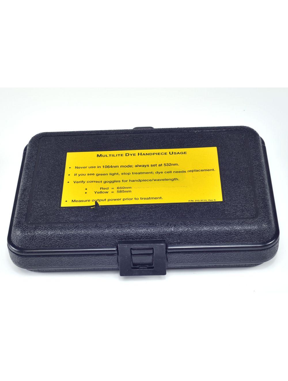 Hoya ConBio MultiLite Dye HandPiece 585 650nm Revlite SI Tattoo Removal Red Gold