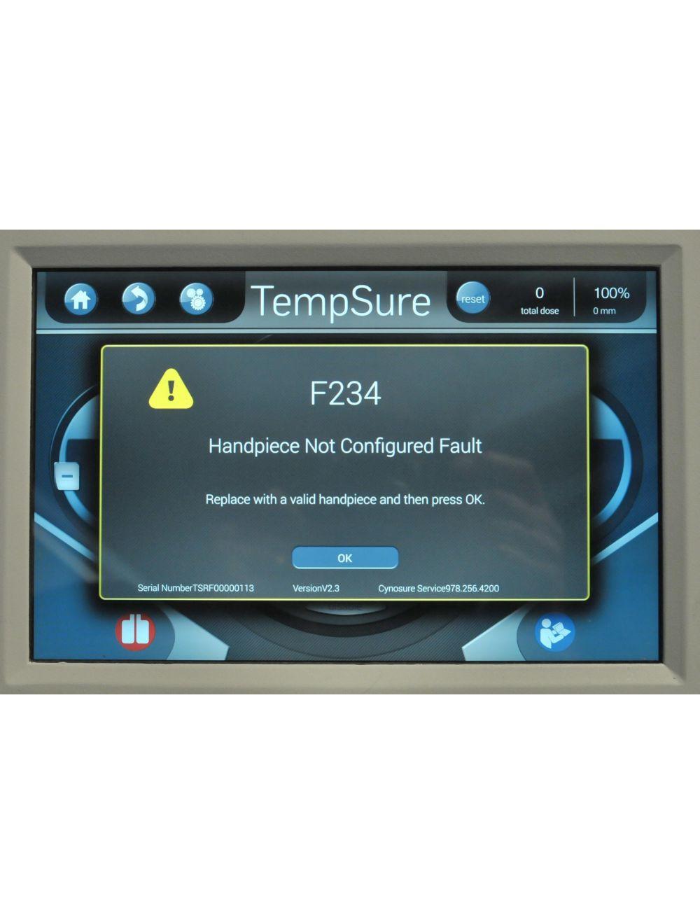 Cynosure Ellman TempSure RF 20mm Handpiece Assembly 100-7027-120 Not Configured