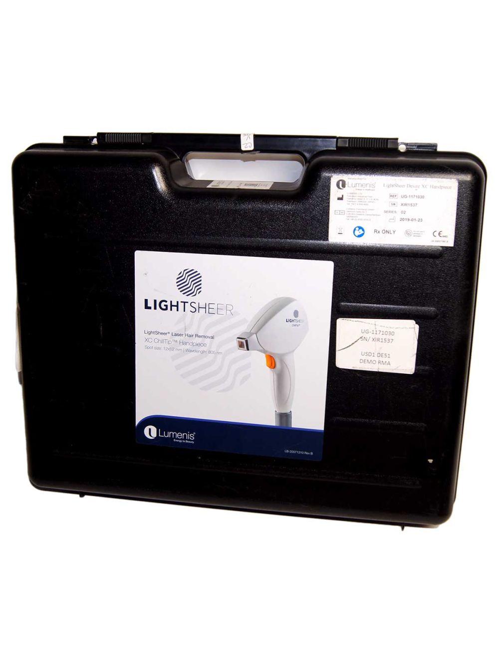 2019 Lumenis LightSheer Desire XC Diode Laser Chill Tip Hair Removal Handpiece