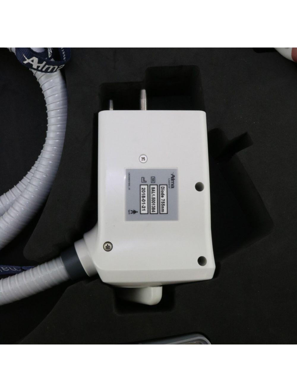 2018 Alma Soprano ICE ALEX 755 nm Alexandrite Diode Laser Hair Removal Handpiece Alma