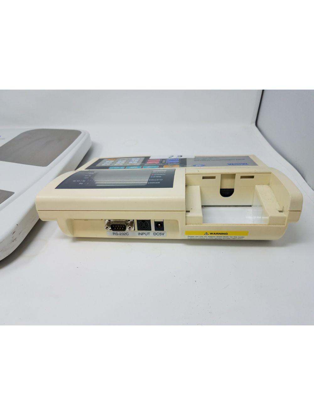 Tanita Body Analyzer Composition 600 lb Scale Weight Loss W/ Printer TBF 310