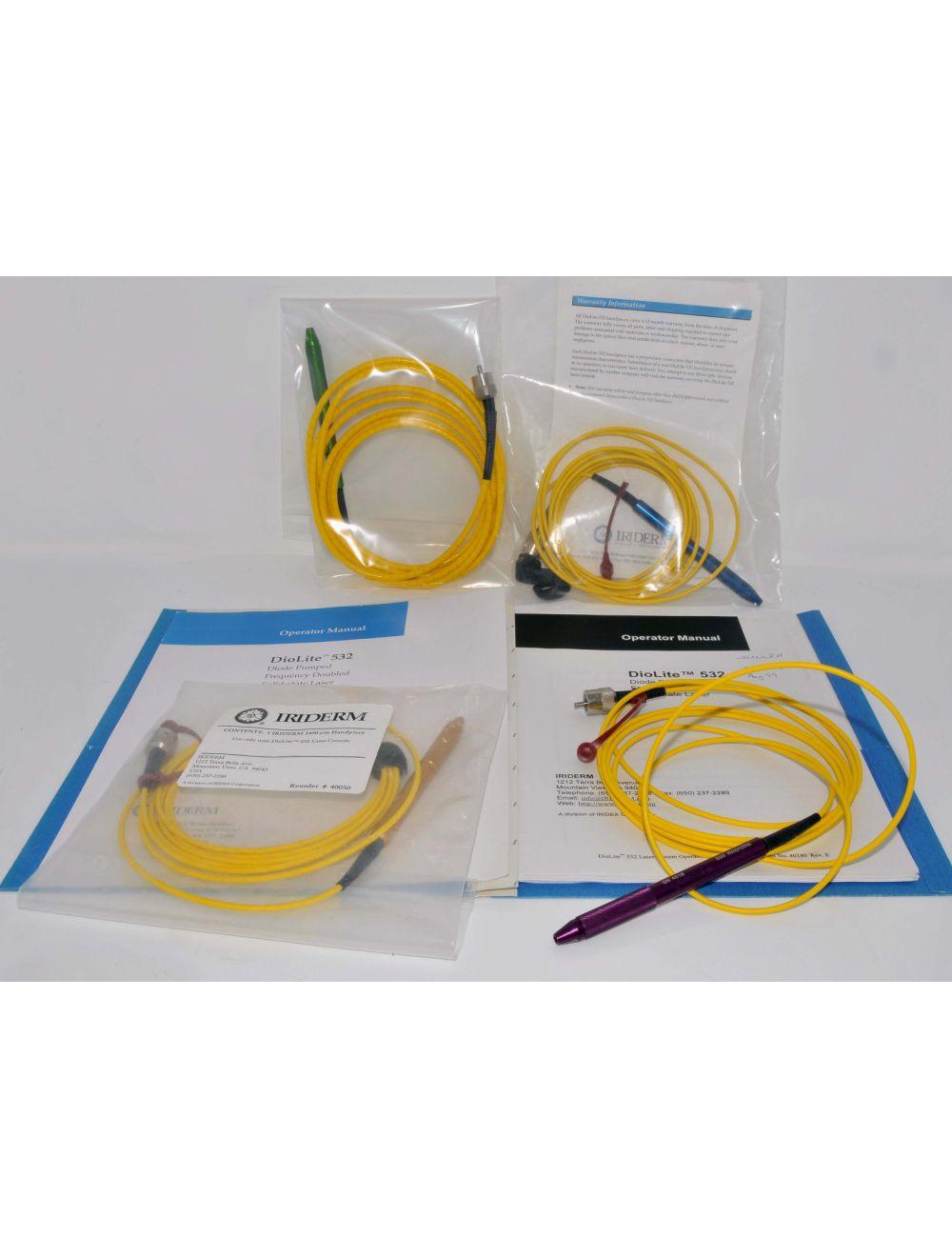 Iridex Iriderm DioLite 532 nm Diode Vascular Pigment Lesion Laser w Handpieces Sol International Medical