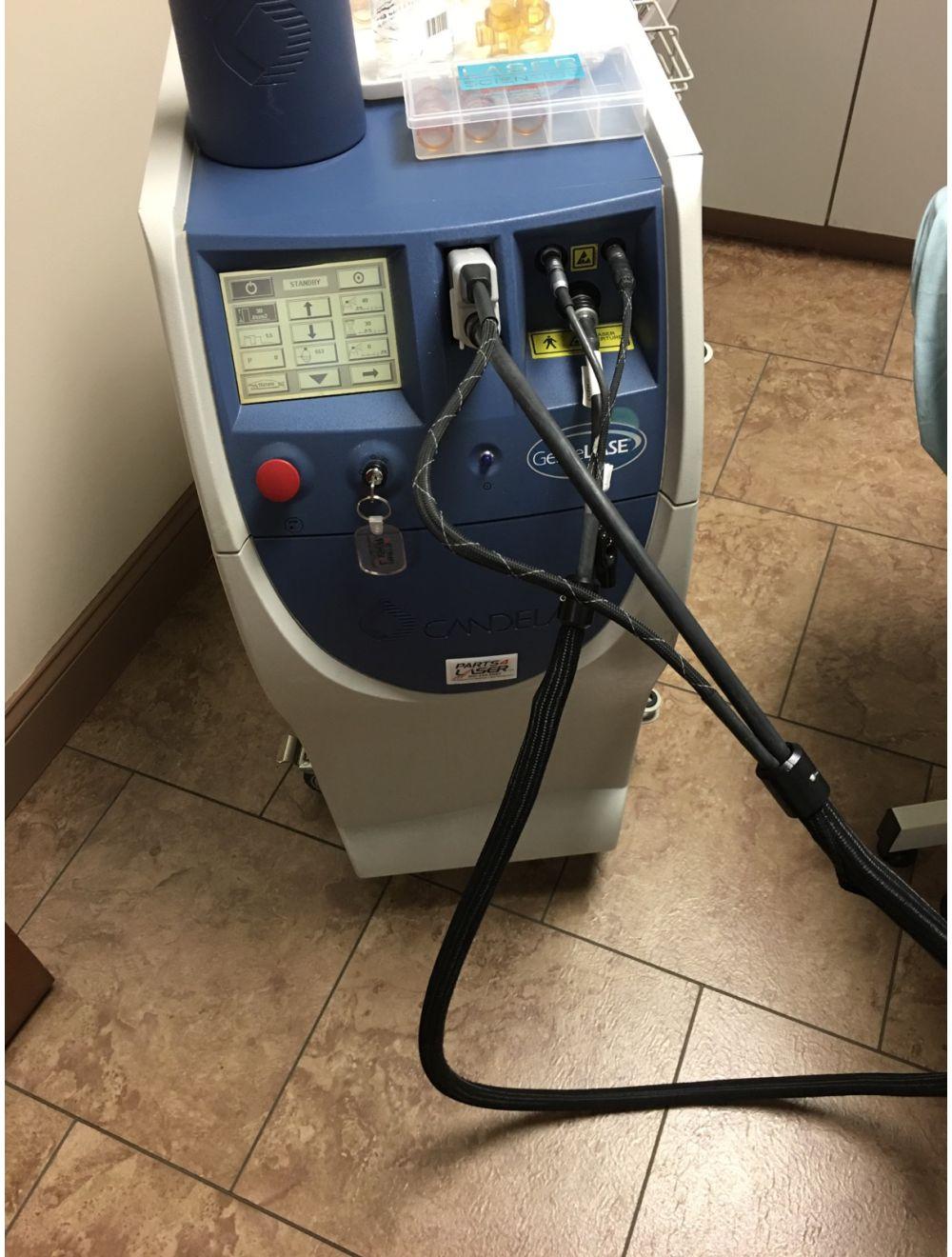 Candela Mini GentleLASE® Laser Hair Removal 2005 755 Alex MGL Gentle Lase Candela