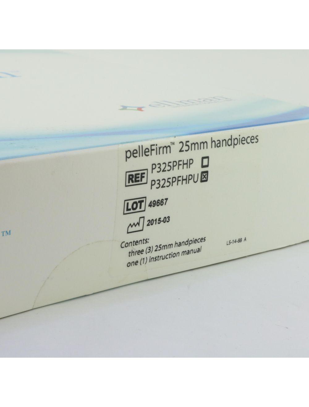 2015 Ellman Pelleve S5 RF PelleFirm 25 mm Handpiece P325PFHPU Pelle Firm 3 PACK Sol International Medical