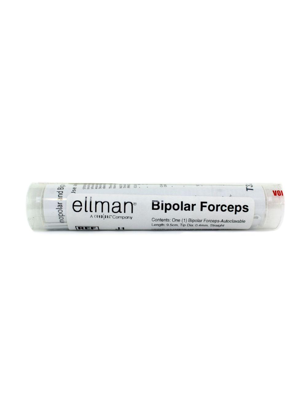 Ellman BIPOLAR FORCEPS J1 Stainless Autoclavable Straight Cynosure Cynosure