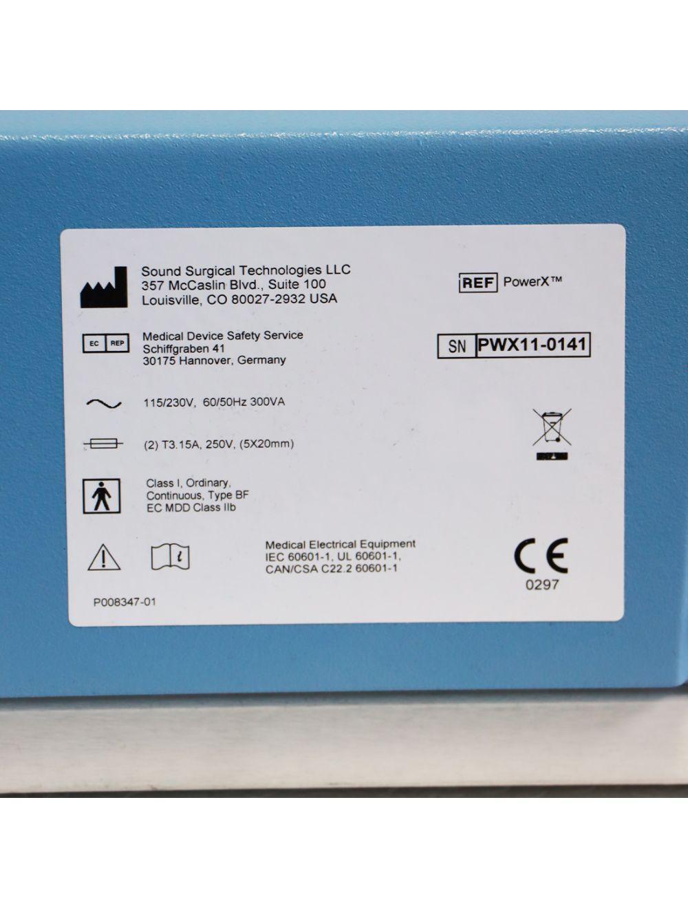 Sound Surgical Technologies PowerX Liposuction System Sol International Medical