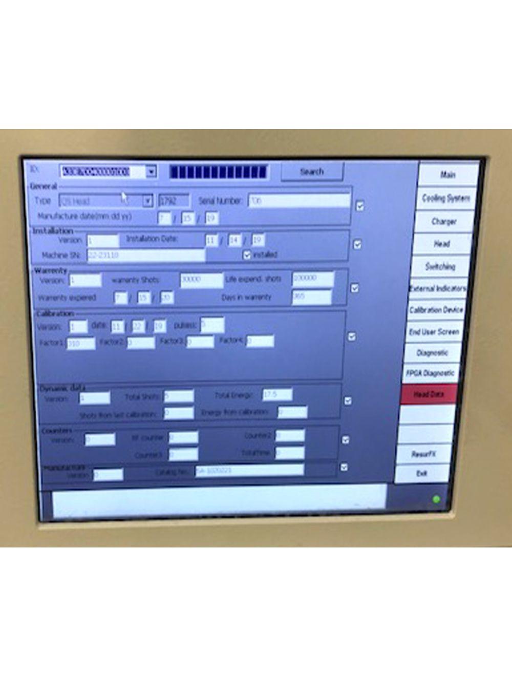 2019 Lumenis M22 Laser Q-Switched QSD Nd:YAG 1064 Laser Tattoo Removal Handpiece Lumenis
