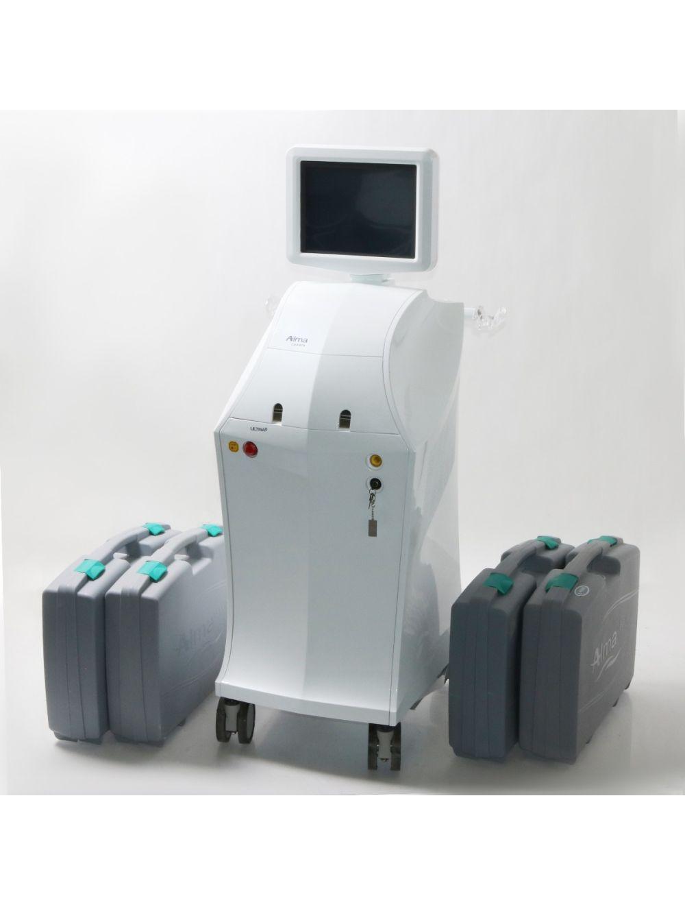 2018 Alma Vshape ULTRA V RF Skin Tighten w/ 2 HPs UniLarge UniBody Ultra Speed Alma