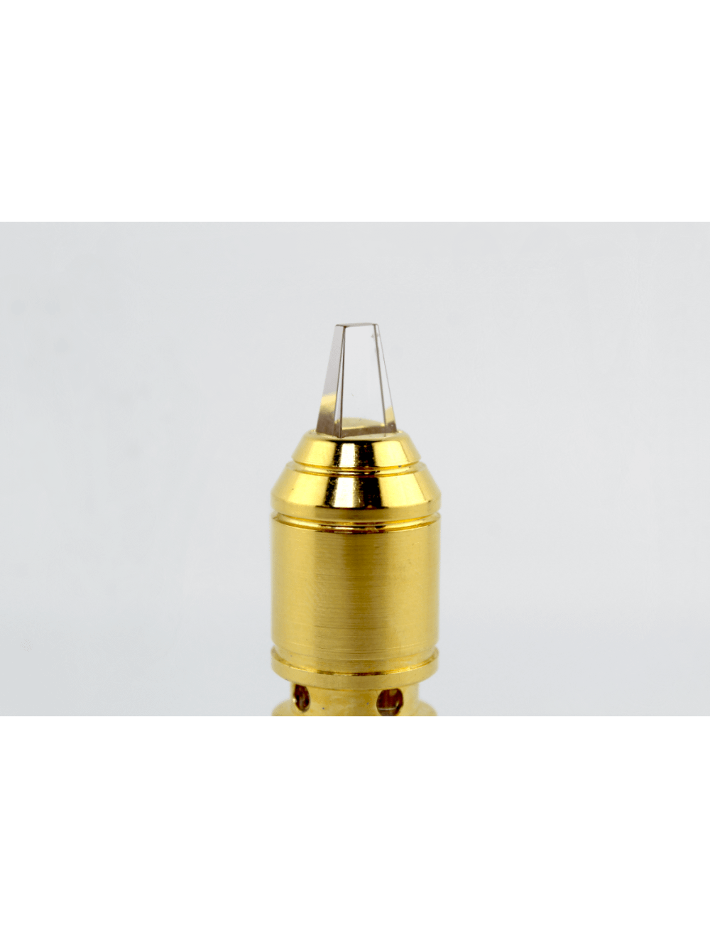 Lumenis MultiSpot NdYAG 1064 Laser Handpiece Tip Crystal Tapered 4x2mm Gold Lumenis