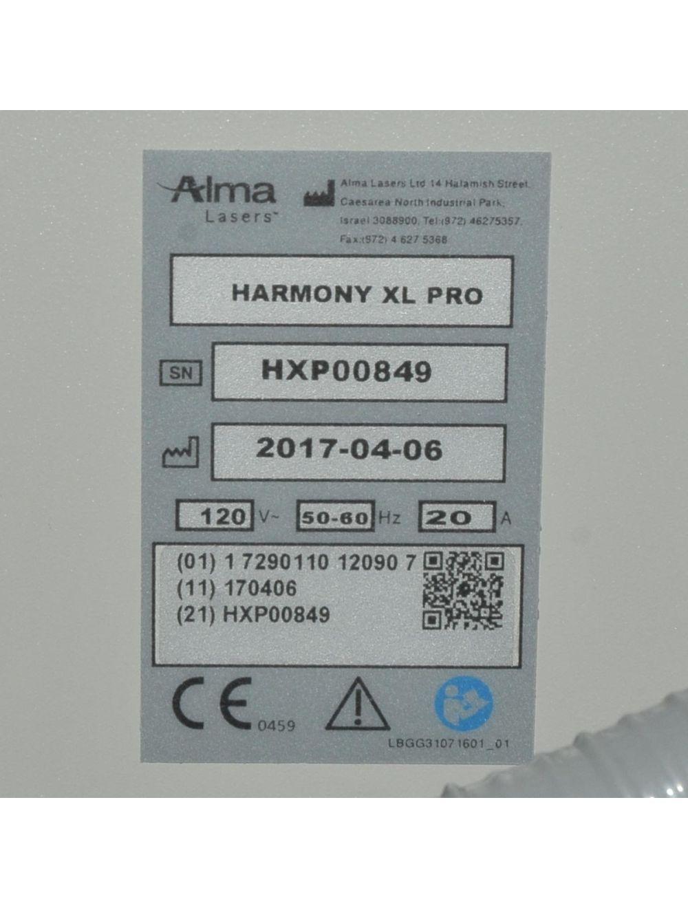 Alma Harmony XL PRO IPL Laser SHR Hair Removal Acne Wrinkles Lesions Alma