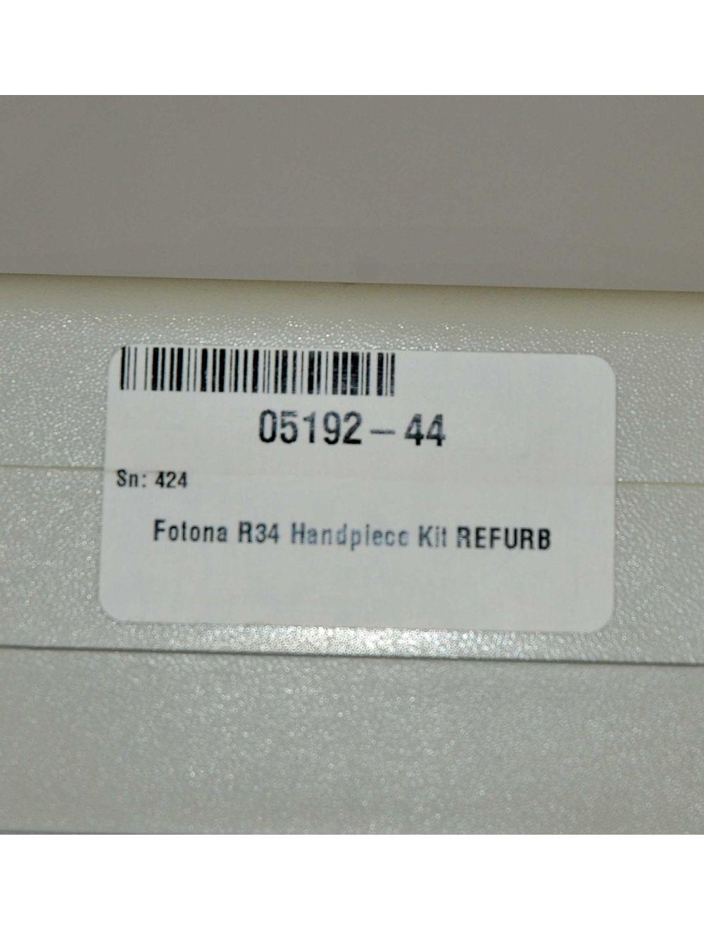 Fotona SP XS Spectro Laser R34 1064nm Nd:YAG Hair Removal Handpiece Kit 05192-44