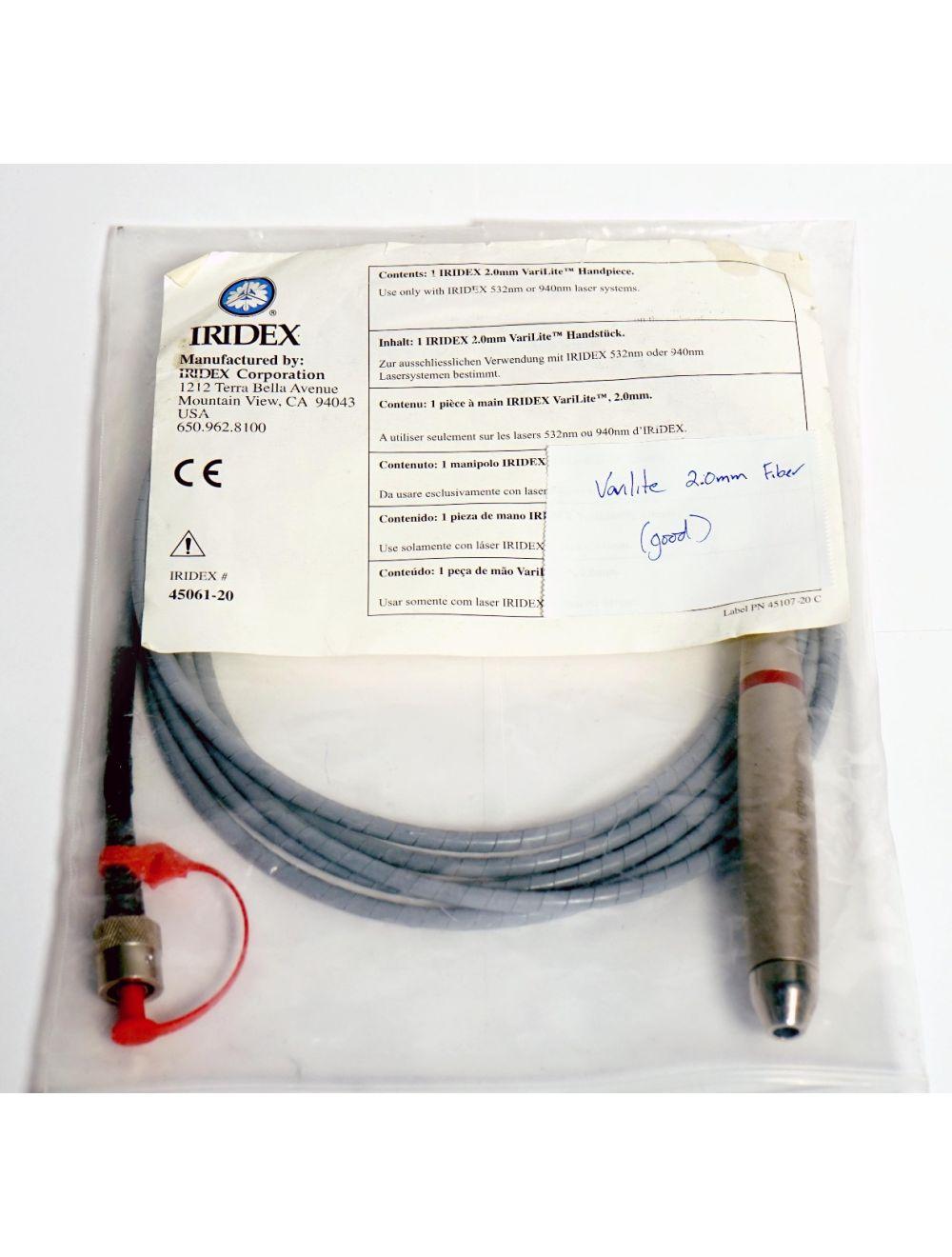 Iridex Varilite 532 940 Laser 2.0mm Spot Fiber HandPiece 45061-20 Hand Piece Sol International Medical