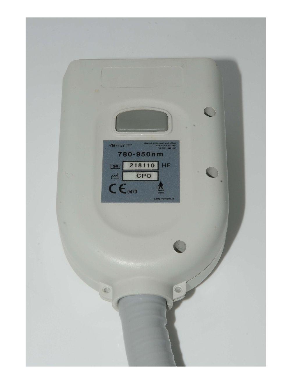 Alma Harmony 650-950 IPL Hair Removal Handpiece Red Hand Piece HR Alma