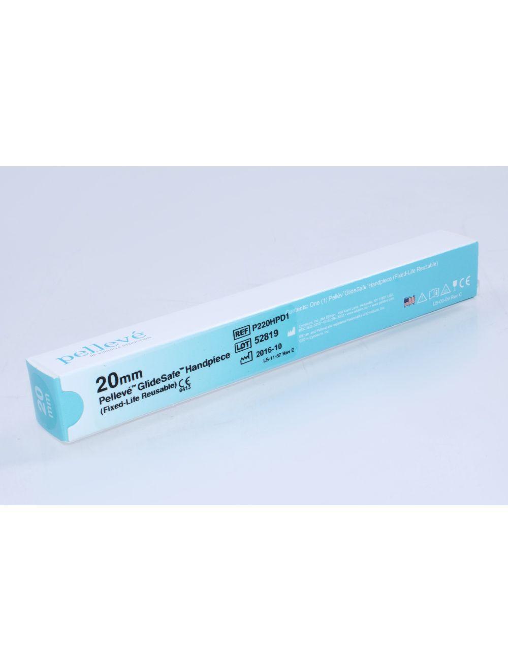 Ellman Pelleve 20mm GlideSafe RF しわ除去ハンドピース 固定寿命 再利用可能