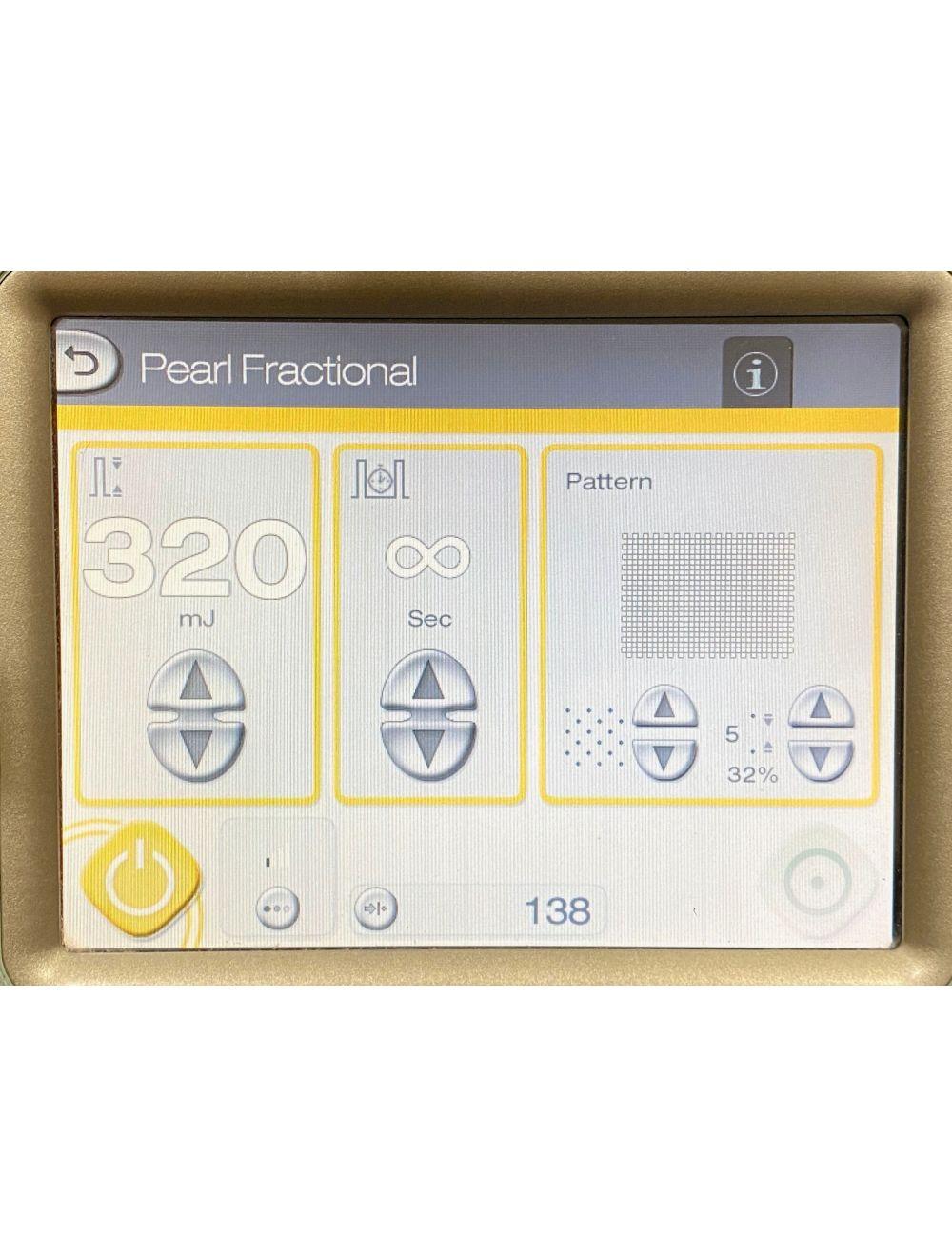 Cutera PEARL FRACTIONAL Erbium Er YSGG Skin Tightening Acne Handpiece 2790nm Cutera