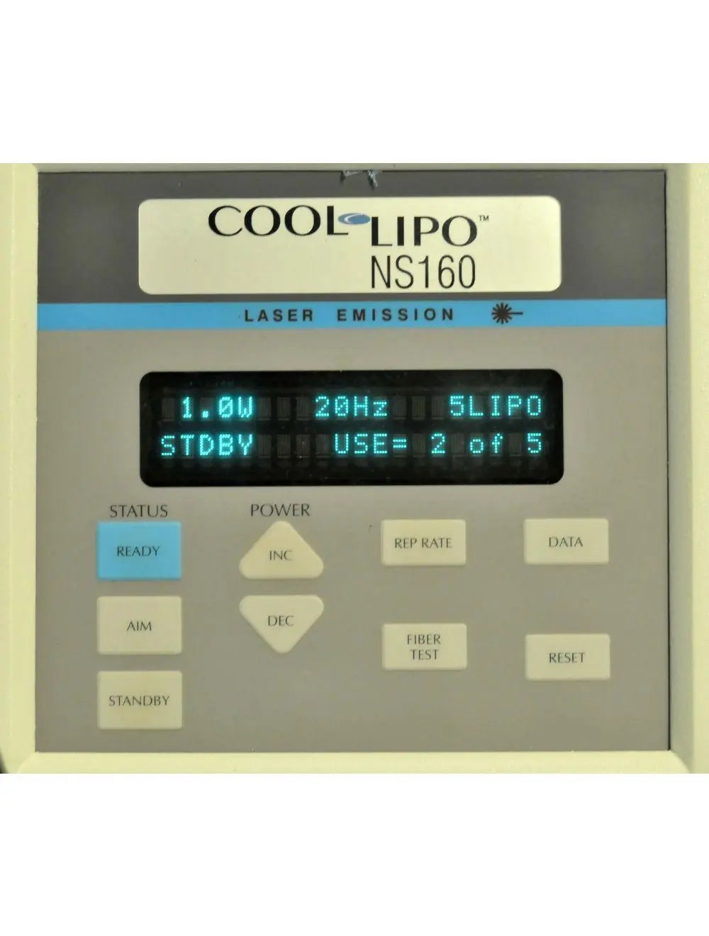 2007 New Star NS160 CoolLipo Laser Nd YAG 1320 nm Dermatology Ablation NewStar