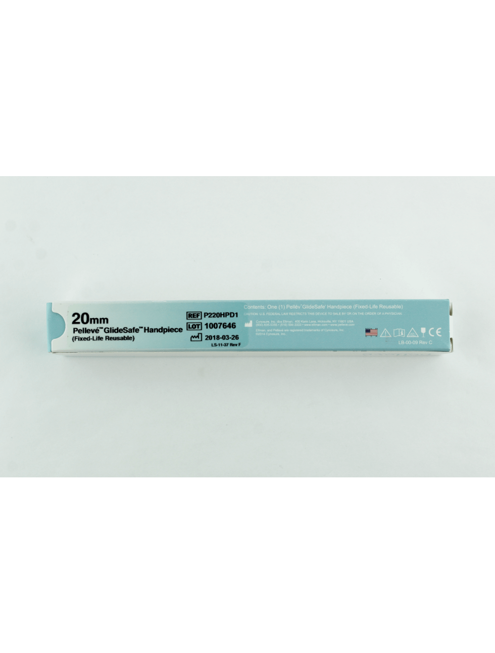 2018 Ellman Pelleve GlideSafe Handpiece 20 mm Handpiece P220HPD1 Sol International Medical