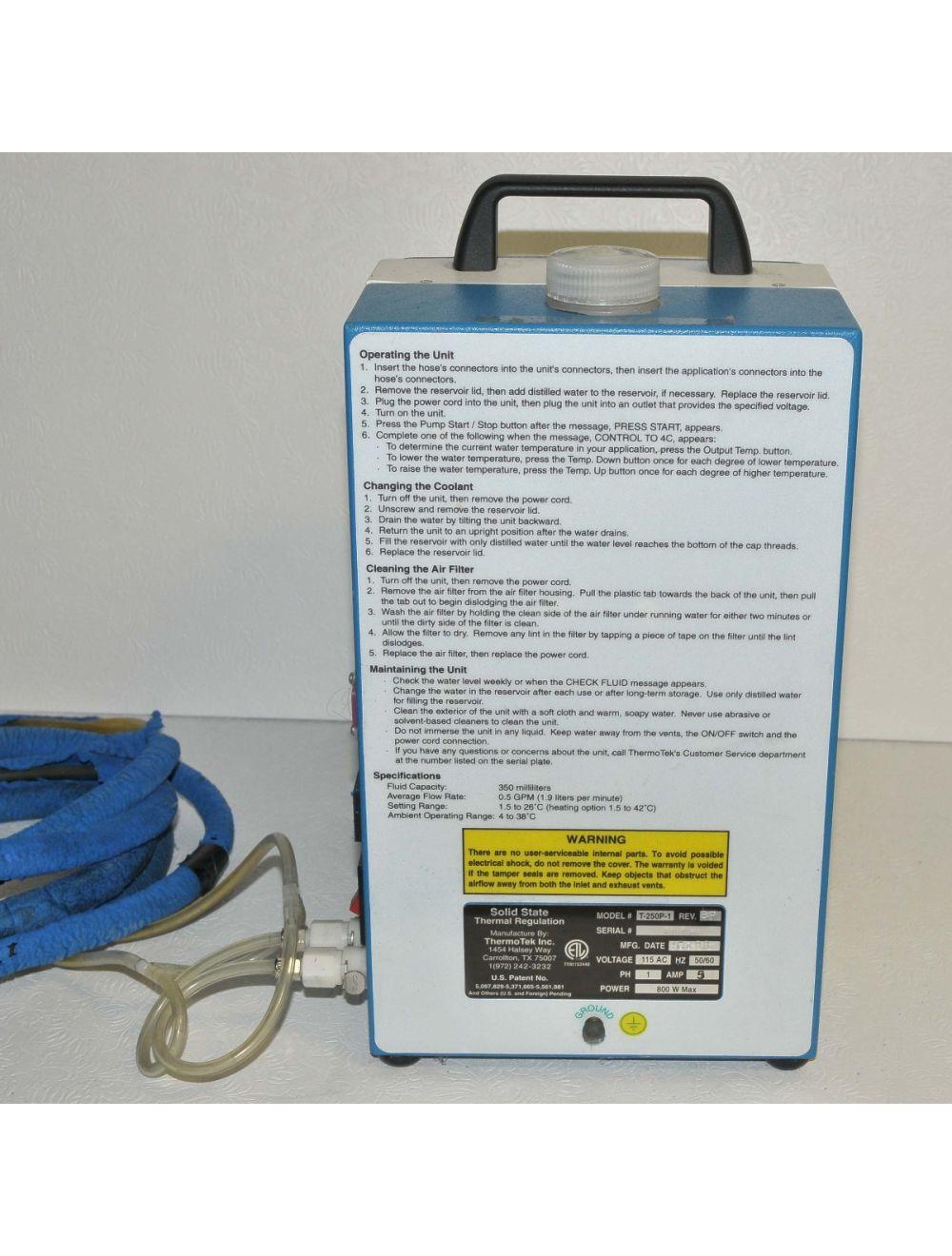 ThermoTek T-250P-1 Solid State Temperature Control Regulation Chiller Module Sol International Medical