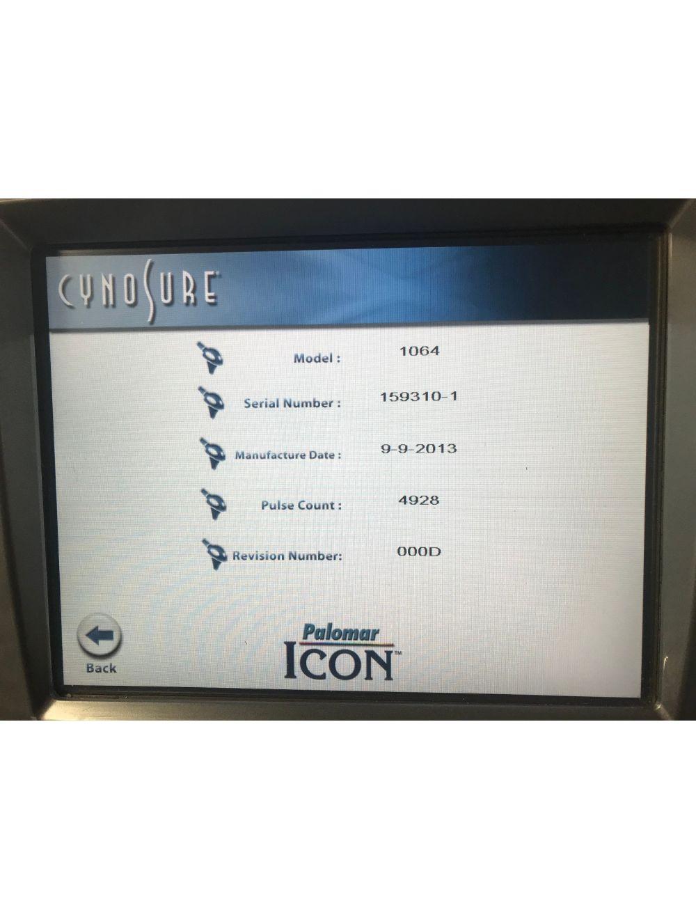 2013 Cynosure-Palomar ICON 1064 Nd:YAG Vascular/Wrinkles Laser Handpiece 5KShots Palomar