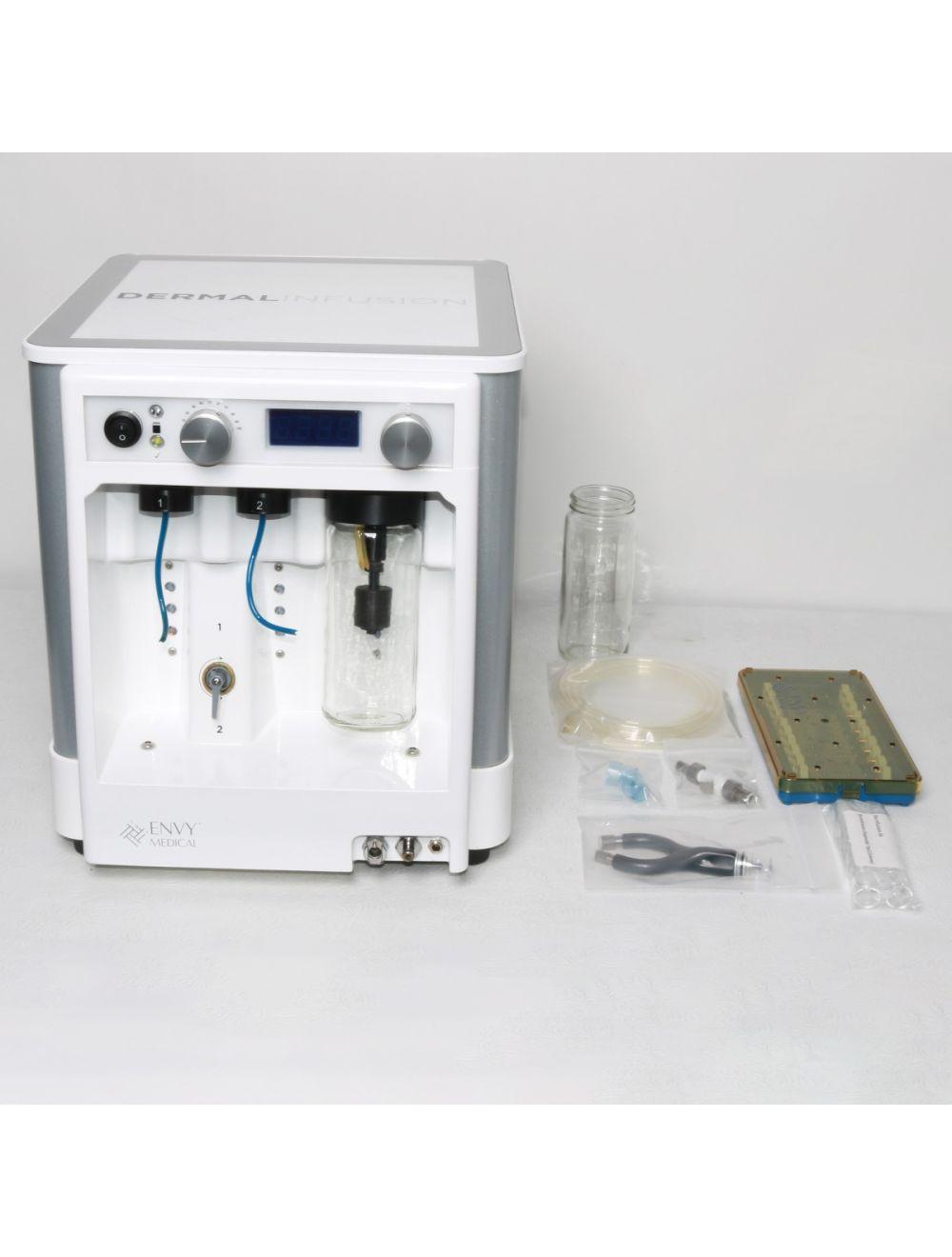 Envy Medical SilkPeel 3 MD SP3 Dermalinfusion Face HP Kit Tips 163h Small Crack Sol International Medical