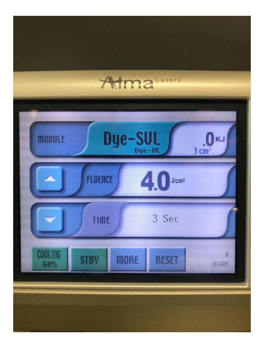 2014 Alma Harmony XL IPL Workstation 1 HP Dye-VL SVL 500-600 nm Pigment Vascular Alma